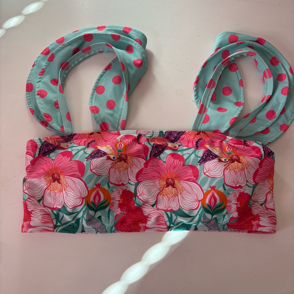 Blakeley Floral Pink Bikini Set - Picture 6 of 8